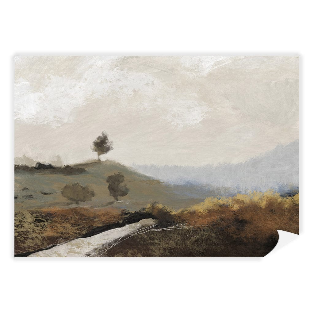 La Collina Abstract Wall Art Print by Dan Hobday A4 (21 x 29.7cm) / Print Only / No Border from our Australian Made Framed Wall Art, Prints &amp; Posters collection by Profile Australia