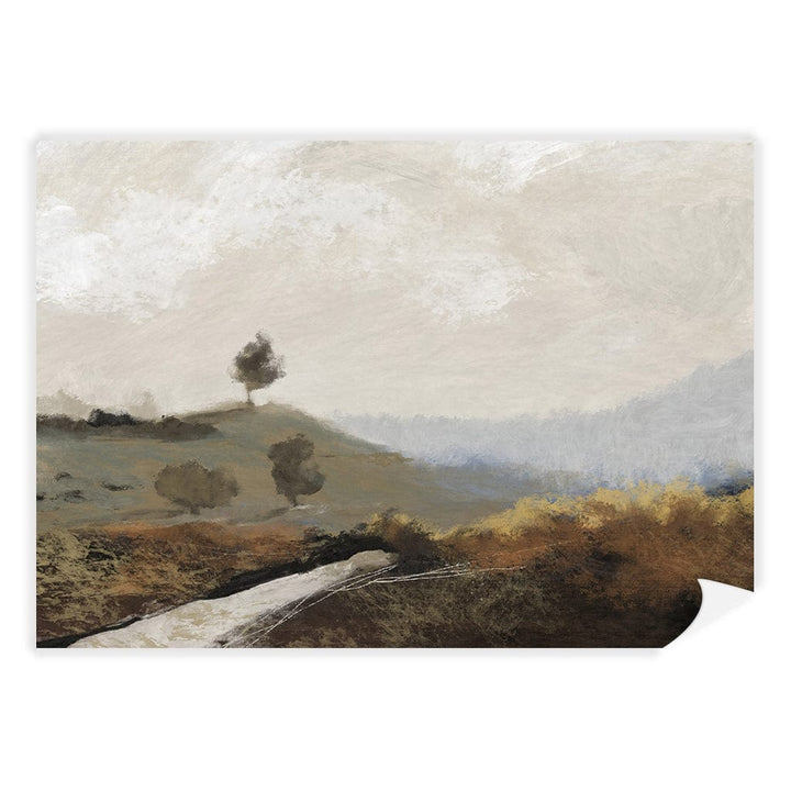 La Collina Abstract Wall Art Print by Dan Hobday A4 (21 x 29.7cm) / Print Only / No Border from our Australian Made Framed Wall Art, Prints & Posters collection by Profile Australia