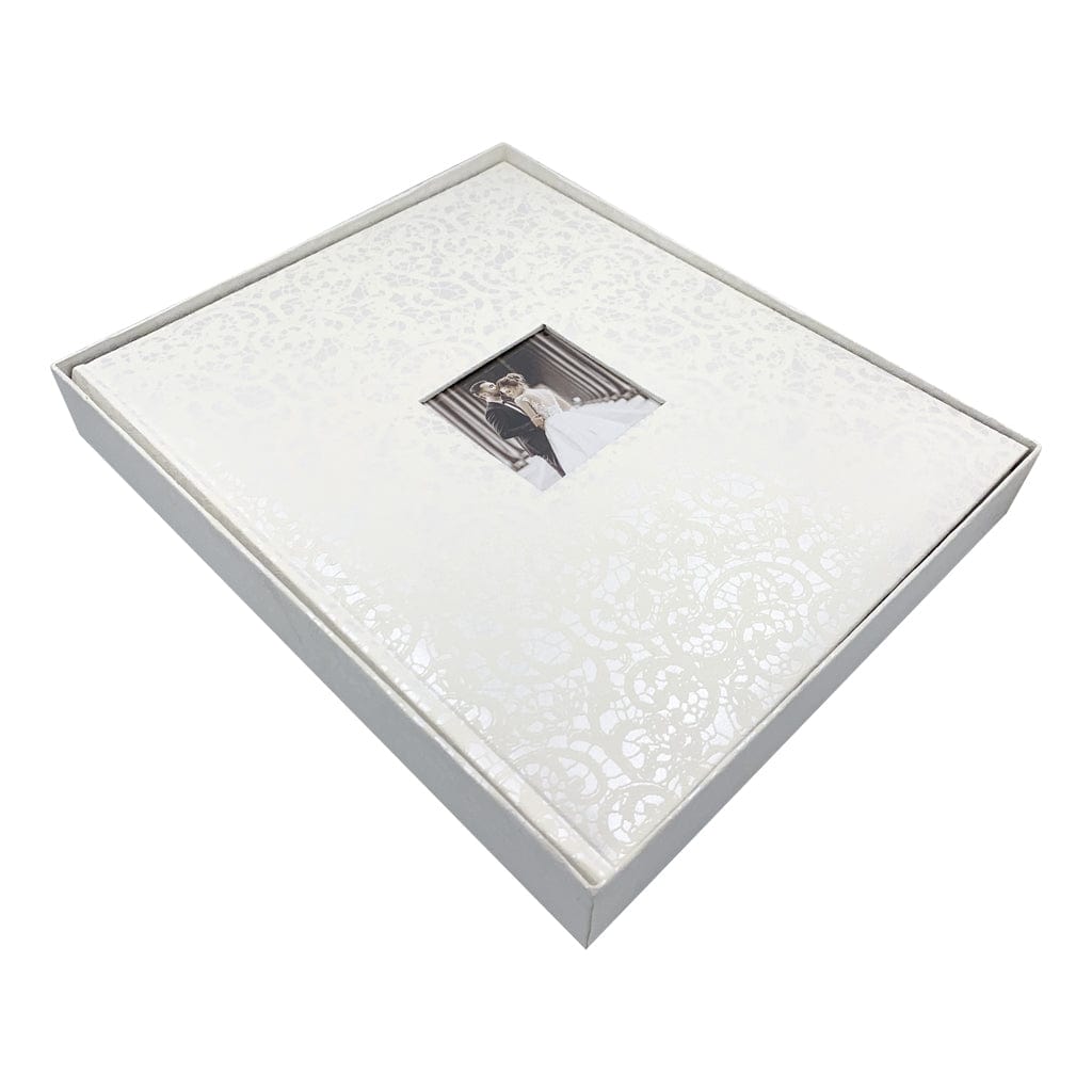 Lace Wedding Dry Mount Photo Album Large from our Photo Albums collection by Profile Products (Australia) Pty Ltd