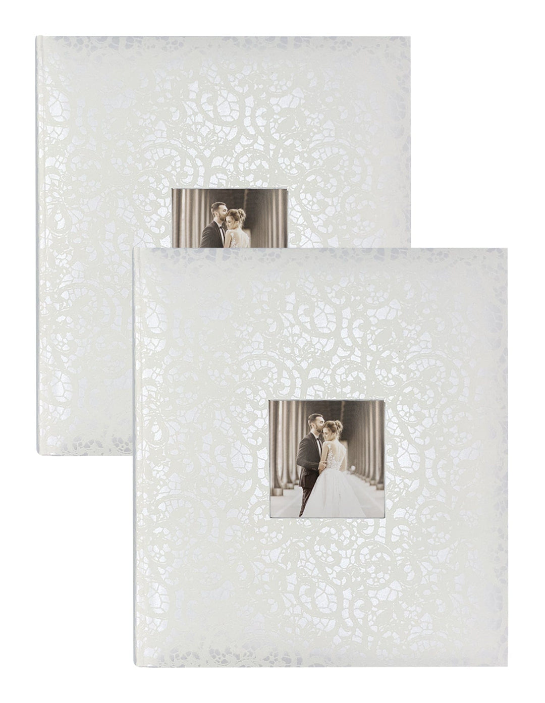 Lace Wedding Photo Album DM 300x365 (2pk) from our Photo Albums collection by Profile Australia