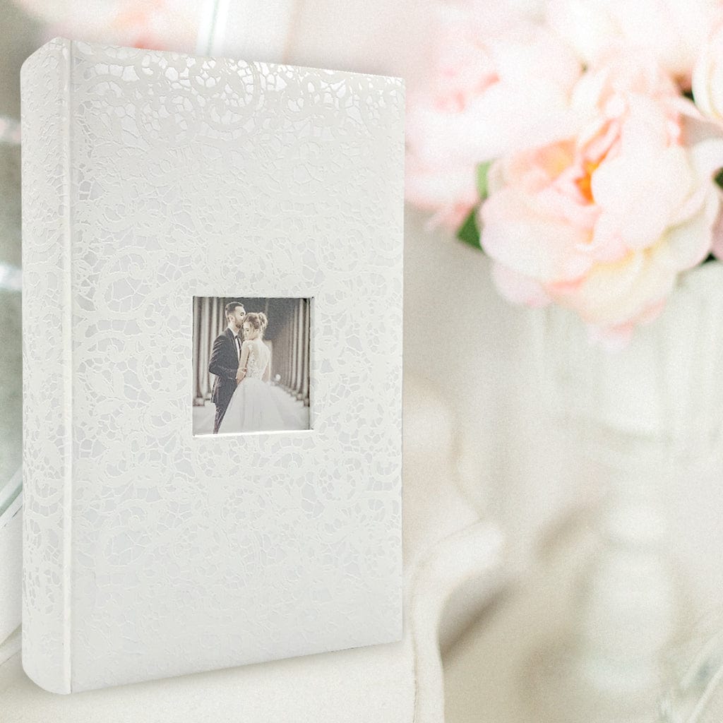 Lace Wedding Slip-In Photo Album 300 Photos from our Photo Albums collection by Profile Products Australia