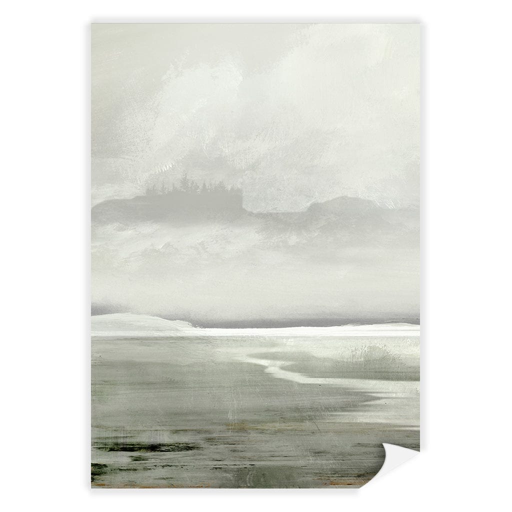 Lakes Abstract Wall Art Print by Dan Hobday A4 (21 x 29.7cm) / Print Only / No Border from our Australian Made Framed Wall Art, Prints & Posters collection by Profile Products (Australia) Pty Ltd