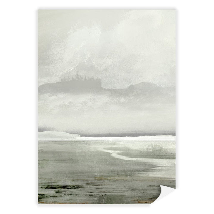 Lakes Abstract Wall Art Print by Dan Hobday A4 (21 x 29.7cm) / Print Only / No Border from our Australian Made Framed Wall Art, Prints & Posters collection by Profile Products (Australia) Pty Ltd