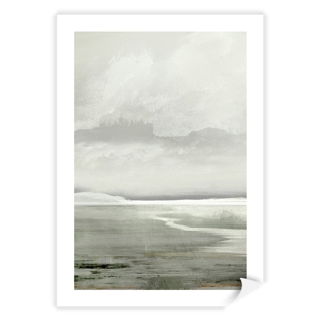 Lakes Abstract Wall Art Print by Dan Hobday A4 (21 x 29.7cm) / Print Only / White Border from our Australian Made Framed Wall Art, Prints & Posters collection by Profile Products (Australia) Pty Ltd