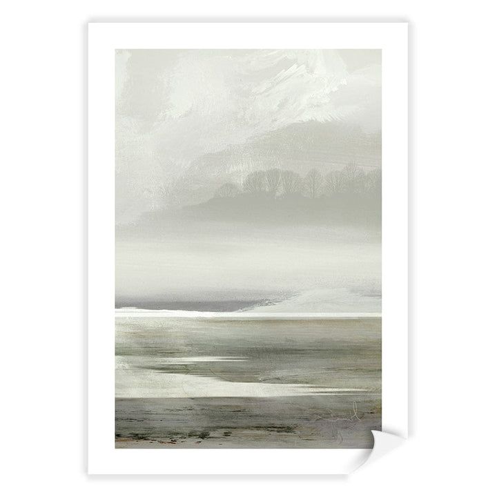 Lakes No2 Abstract Wall Art Print by Dan Hobday A4 (21 x 29.7cm) / Print Only / White Border from our Australian Made Framed Wall Art, Prints & Posters collection by Profile Products (Australia) Pty Ltd