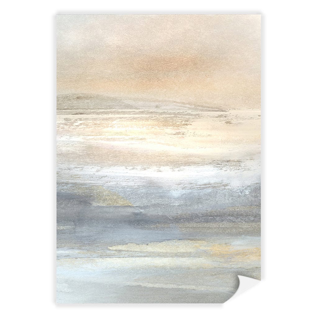 Land 2 Abstract Wall Art Print by Dan Hobday A4 (21 x 29.7cm) / Print Only / No Border from our Australian Made Framed Wall Art, Prints & Posters collection by Profile Products (Australia) Pty Ltd