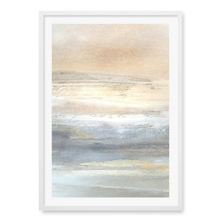 Land 2 Wall Art Print A1 (59.4 x 84.1cm) / Matte White Frame / White Border from our Australian Made Wall Art collection by Profile Australia