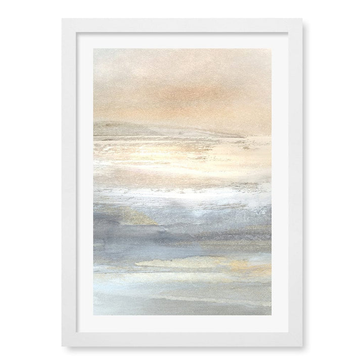 Land 2 Wall Art Print A3 (29.7 x 42cm) / Matte White Frame / White Border from our Australian Made Wall Art collection by Profile Australia
