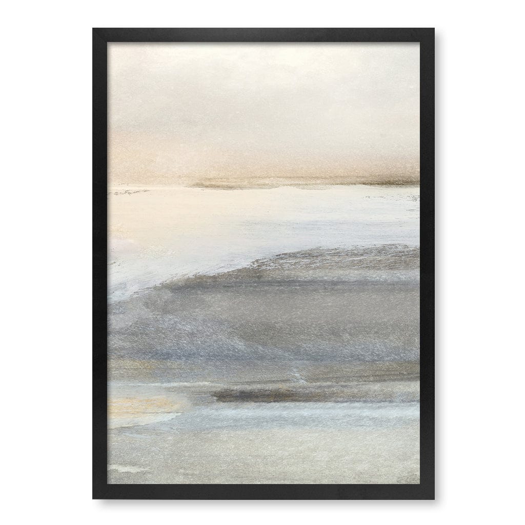 Land 3 Abstract Wall Art Print by Dan Hobday A4 (21 x 29.7cm) / Matte Black Frame / No Border from our Australian Made Framed Wall Art, Prints & Posters collection by Profile Products (Australia) Pty Ltd