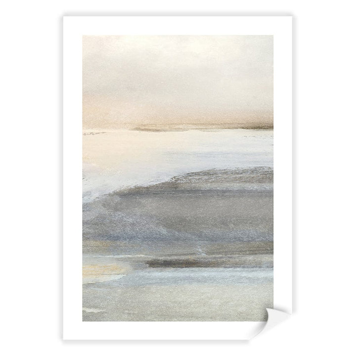 Land 3 Abstract Wall Art Print by Dan Hobday A4 (21 x 29.7cm) / Print Only / White Border from our Australian Made Framed Wall Art, Prints & Posters collection by Profile Products (Australia) Pty Ltd