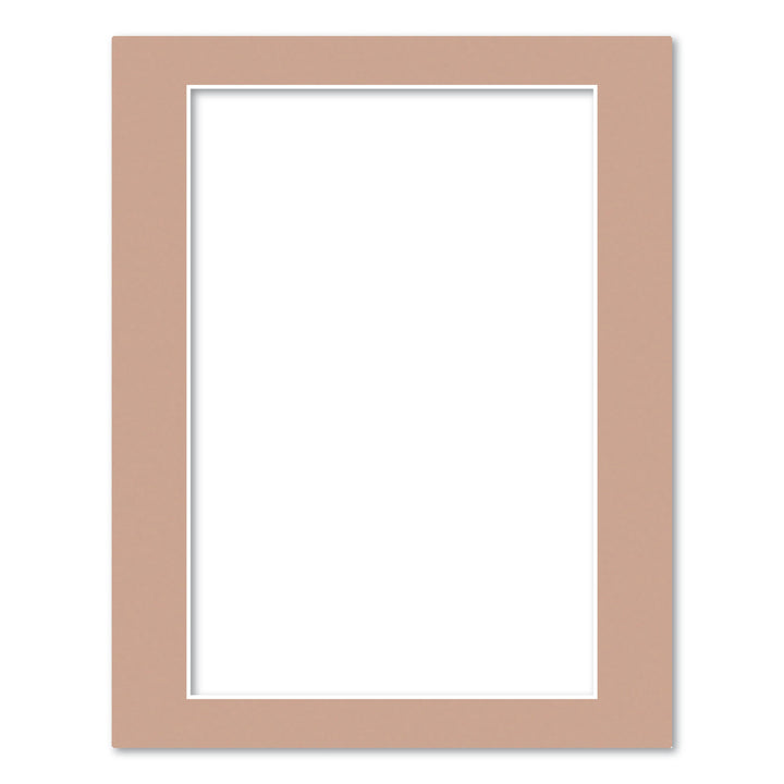 Latte Brown Acid-Free Mat Board 11x14in (27.9x35.5cm) to suit 8x12in (20x30cm) image from our Mat Boards collection by Profile Products (Australia) Pty Ltd