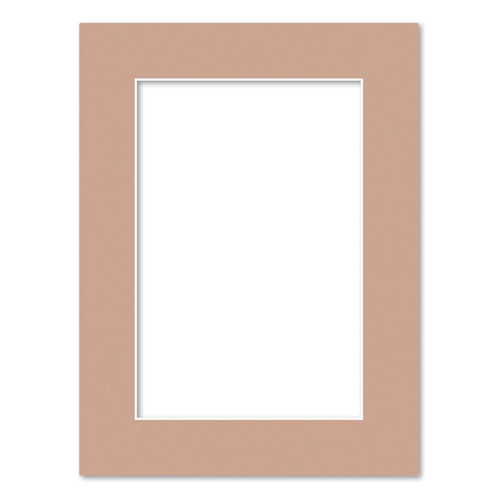 Latte Brown Acid-Free Mat Board 12x16in (30.5x40.6cm) to suit 8x12in (20x30cm) image from our Mat Boards collection by Profile Products (Australia) Pty Ltd