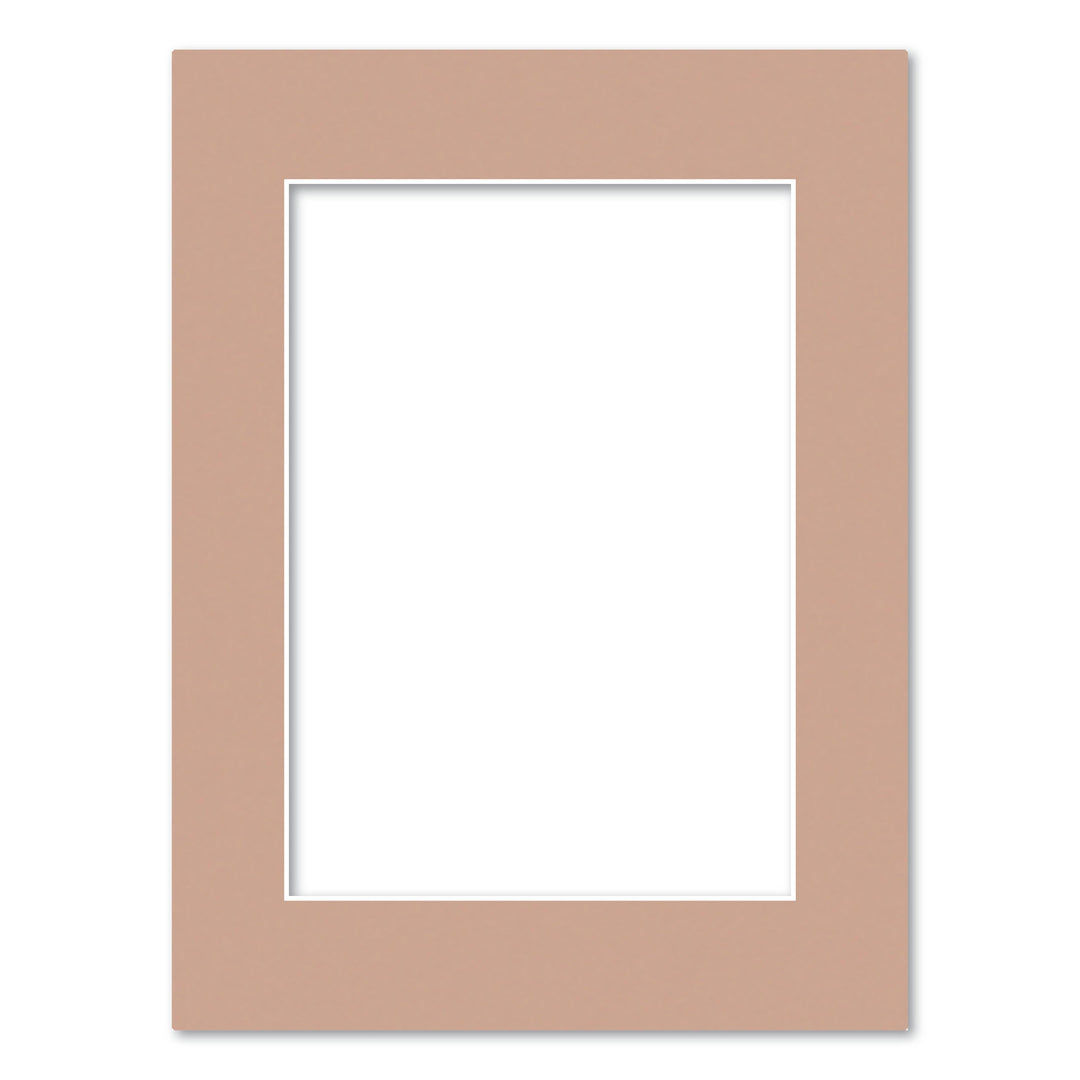 Latte Brown Acid-Free Mat Board 12x16in (30.5x40.6cm) to suit A4 (21x30cm) image from our Mat Boards collection by Profile Products (Australia) Pty Ltd