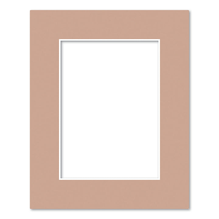 Latte Brown Acid-Free Mat Board 8x10in (20.3x25.4cm) to suit 5x7in (13x18cm) image from our Mat Boards collection by Profile Products (Australia) Pty Ltd