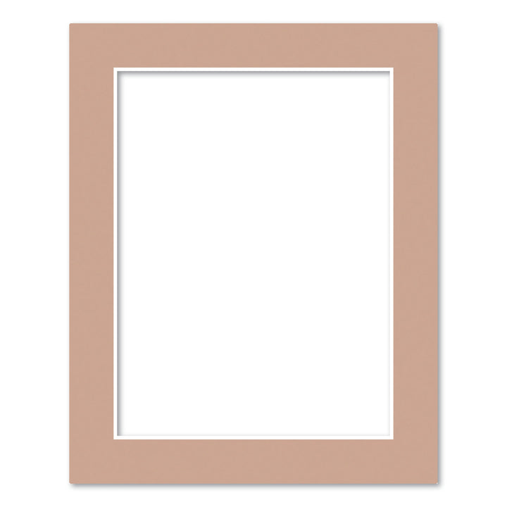 Latte Brown Acid-Free Mat Board 8x10in (20.3x25.4cm) to suit 6x8in (15x20cm) image from our Mat Boards collection by Profile Products (Australia) Pty Ltd