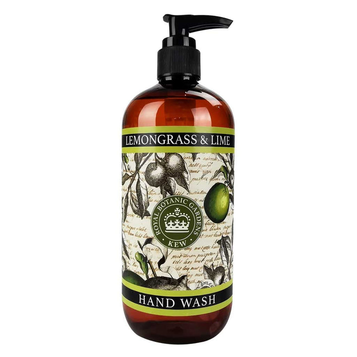 Lemongrass & Lime Hand Cream, Soap & Wash Bundle - Royal Kew Gardens from our Body & Bath collection by The English Soap Company