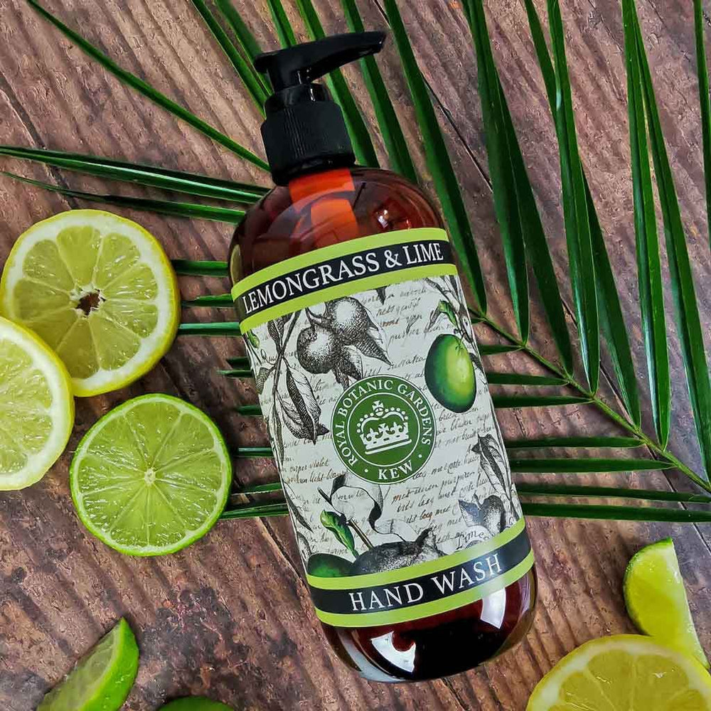 Lemongrass & Lime Hand Wash - Kew Gardens Collection from our Liquid Hand & Body Soap collection by The English Soap Company