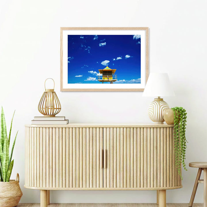 Lifeguard Tower 3 Wall Art Print from our Australian Made Framed Wall Art, Prints & Posters collection by Profile Products (Australia) Pty Ltd