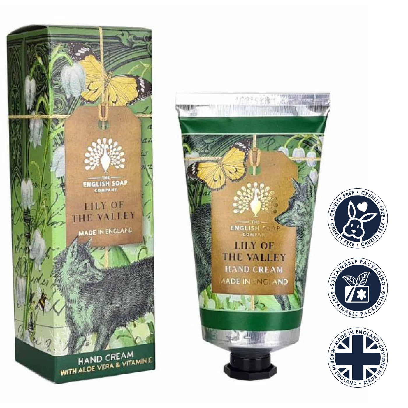 Lily of the Valley Hand Cream 75ml from our Hand Cream collection by The English Soap Company