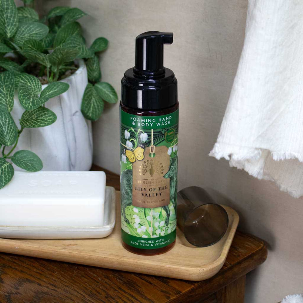 Lily of the Valley Soap, Hand Cream & Foaming Hand Wash Gift Set from our Body & Bath collection by The English Soap Company
