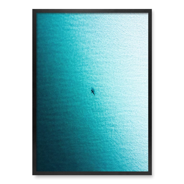 Lone Hunter Wall Art Print A1 (59.4 x 84.1cm) / Matte Black Frame / No Border from our Australian Made Framed Wall Art, Prints & Posters collection by Profile Products (Australia) Pty Ltd