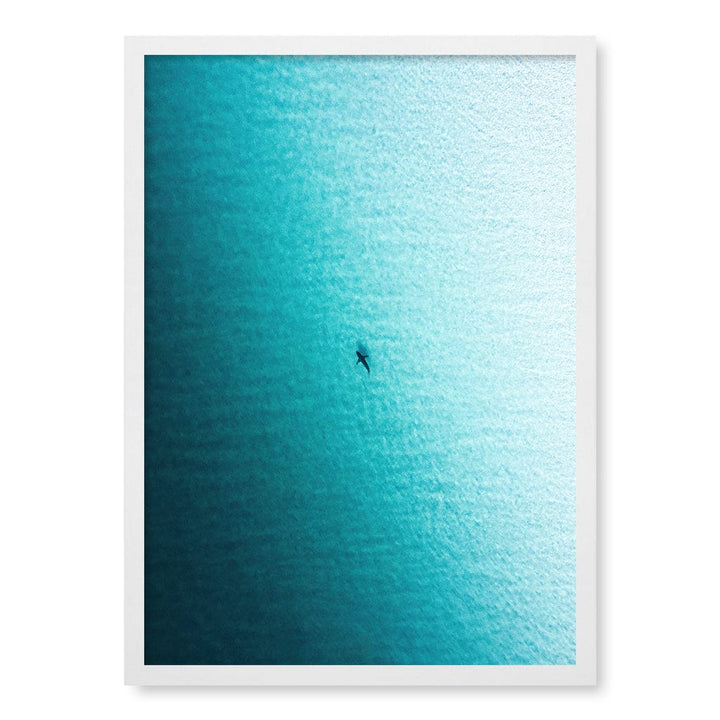 Lone Hunter Wall Art Print A2 (42 x 59.4cm) / Matte White Frame / No Border from our Australian Made Framed Wall Art, Prints & Posters collection by Profile Products (Australia) Pty Ltd