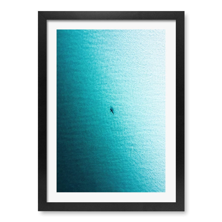 Lone Hunter Wall Art Print A3 (29.7 x 42cm) / Matte Black Frame / White Border from our Australian Made Framed Wall Art, Prints & Posters collection by Profile Products (Australia) Pty Ltd
