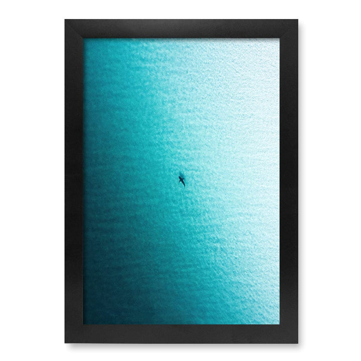 Lone Hunter Wall Art Print A4 (21 x 29.7cm) / Matte Black Frame / No Border from our Australian Made Framed Wall Art, Prints & Posters collection by Profile Products (Australia) Pty Ltd