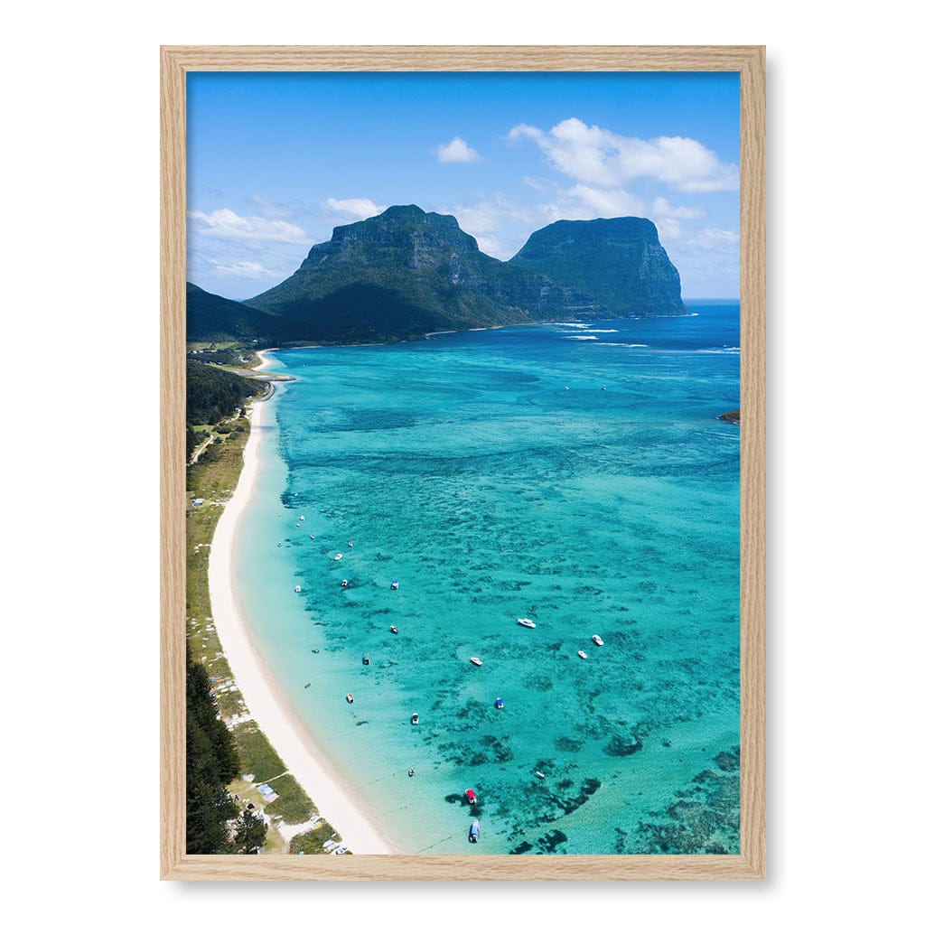 Lord Howe Wall Art Print from our Australian Made Framed Wall Art, Prints & Posters collection by Profile Products (Australia) Pty Ltd