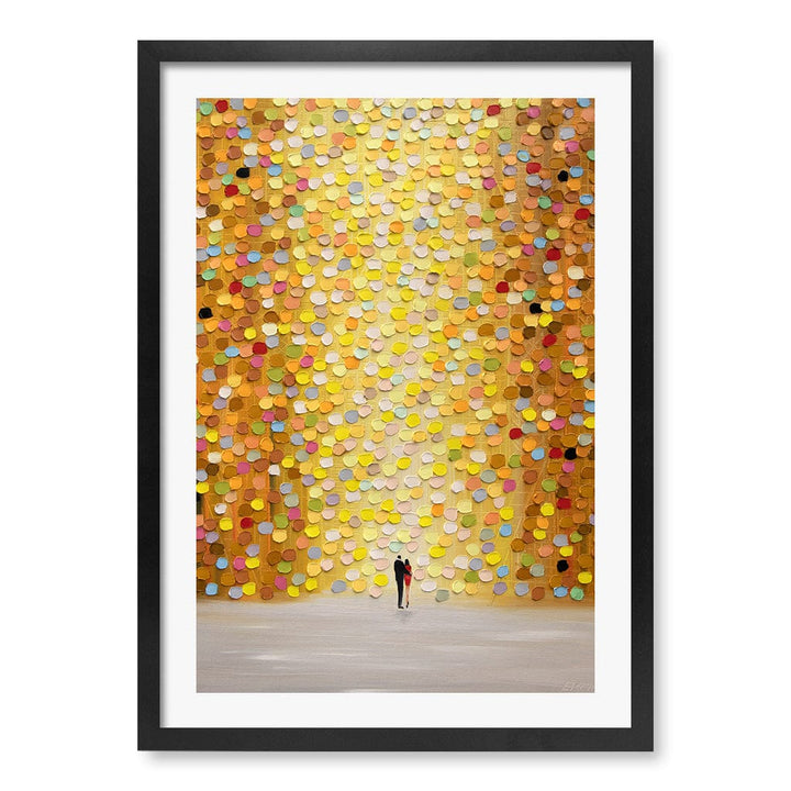 Love Me Modern Wall Art Print A4 (21 x 29.7cm) / Matte Black Frame / White Border from our Australian Made Framed Wall Art, Prints & Posters collection by Profile Products (Australia) Pty Ltd