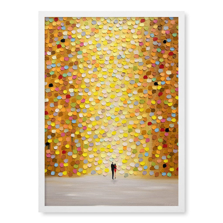 Love Me Modern Wall Art Print A4 (21 x 29.7cm) / Matte White Frame / No Border from our Australian Made Framed Wall Art, Prints & Posters collection by Profile Products (Australia) Pty Ltd