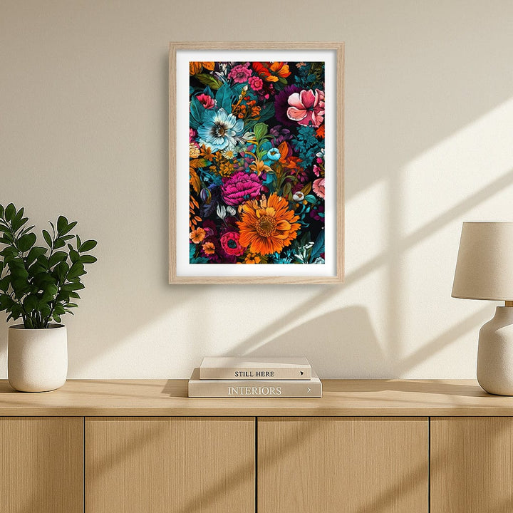 Meadow Flowers 6 Modern Wall Art Print from our Australian Made Framed Wall Art, Prints & Posters collection by Profile Products (Australia) Pty Ltd