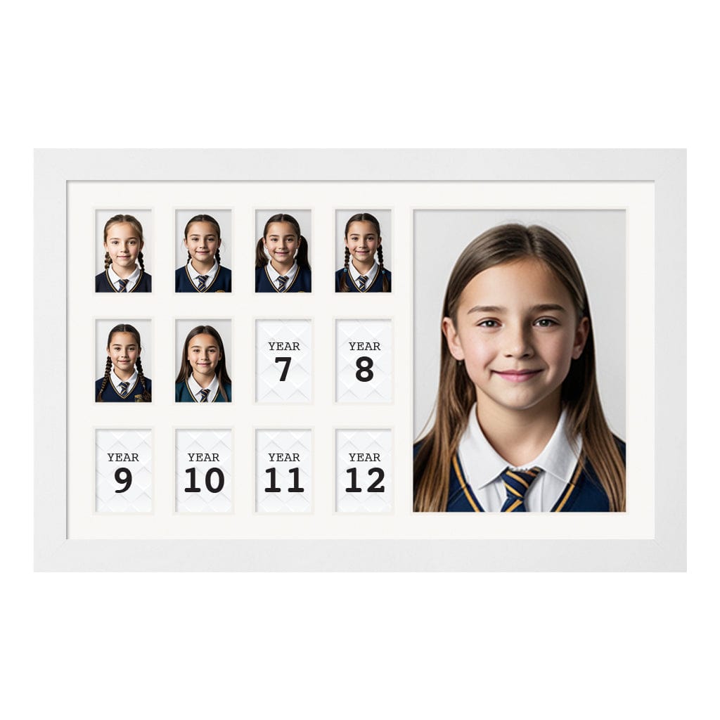 Years Frame School Years Frame | Australian Made Collage Photo Frame – Profile ...