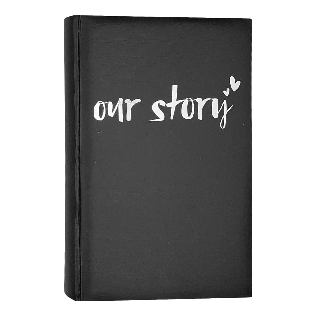 Moda Black "Our Story" Slip-In Photo Album 300 Photos from our Photo Albums collection by Profile Products Australia