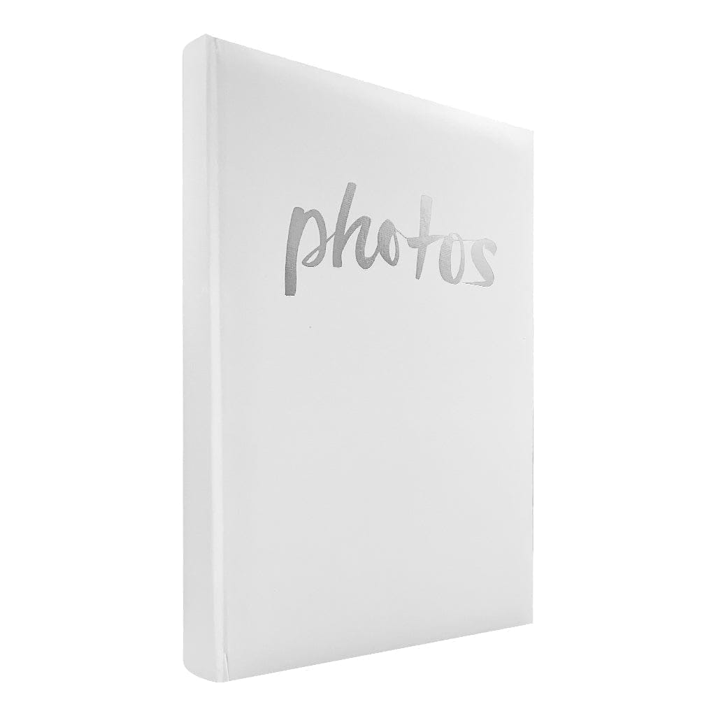 Moda White "Photos" Slip-In Photo Album 300 Photos 4x6in - 300 Photos from our Photo Albums collection by Profile Products Australia