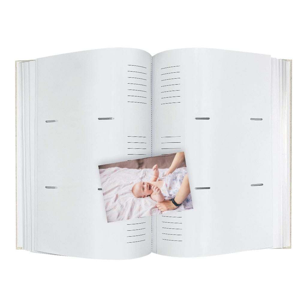 Moda White "Photos" Slip-In Photo Album 300 Photos from our Photo Albums collection by Profile Products Australia