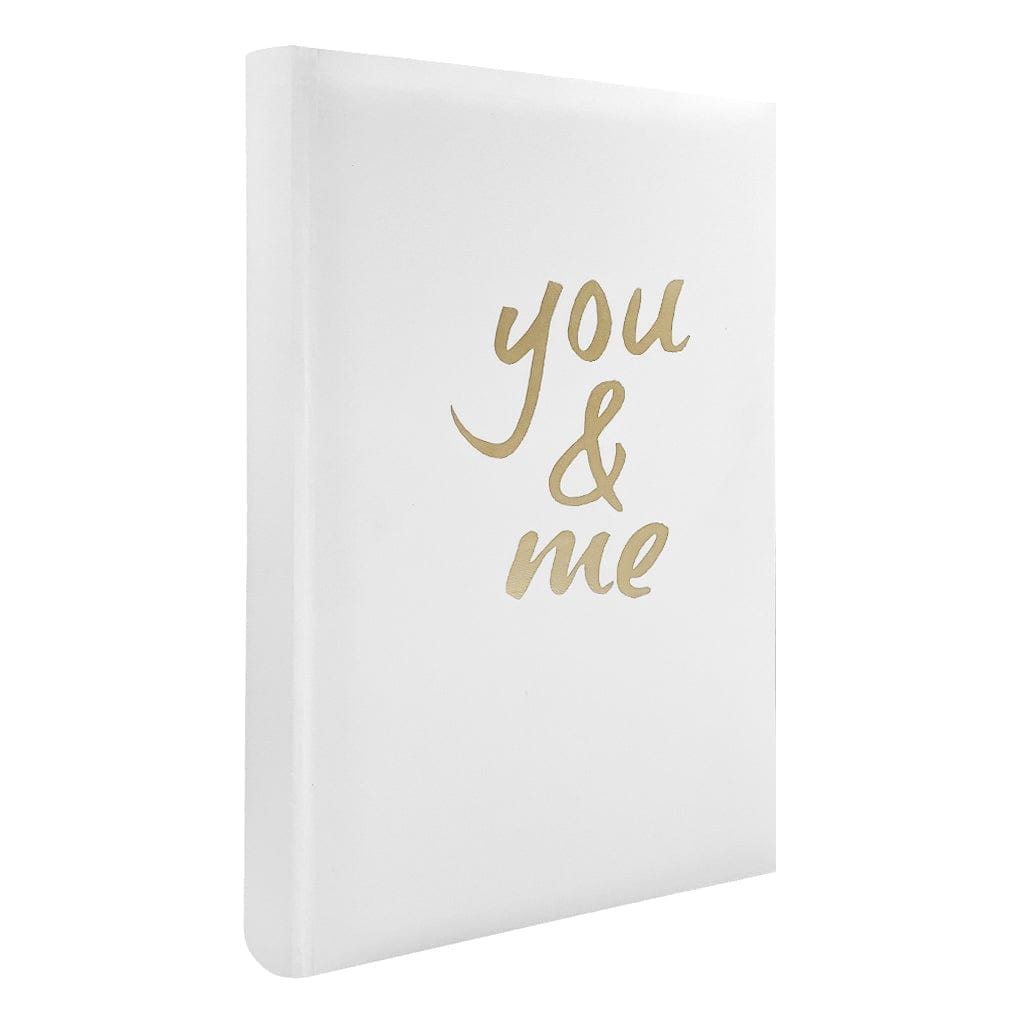 Moda White "You & Me" Slip-In Photo Album 300 Photos from our Photo Albums collection by Profile Products Australia