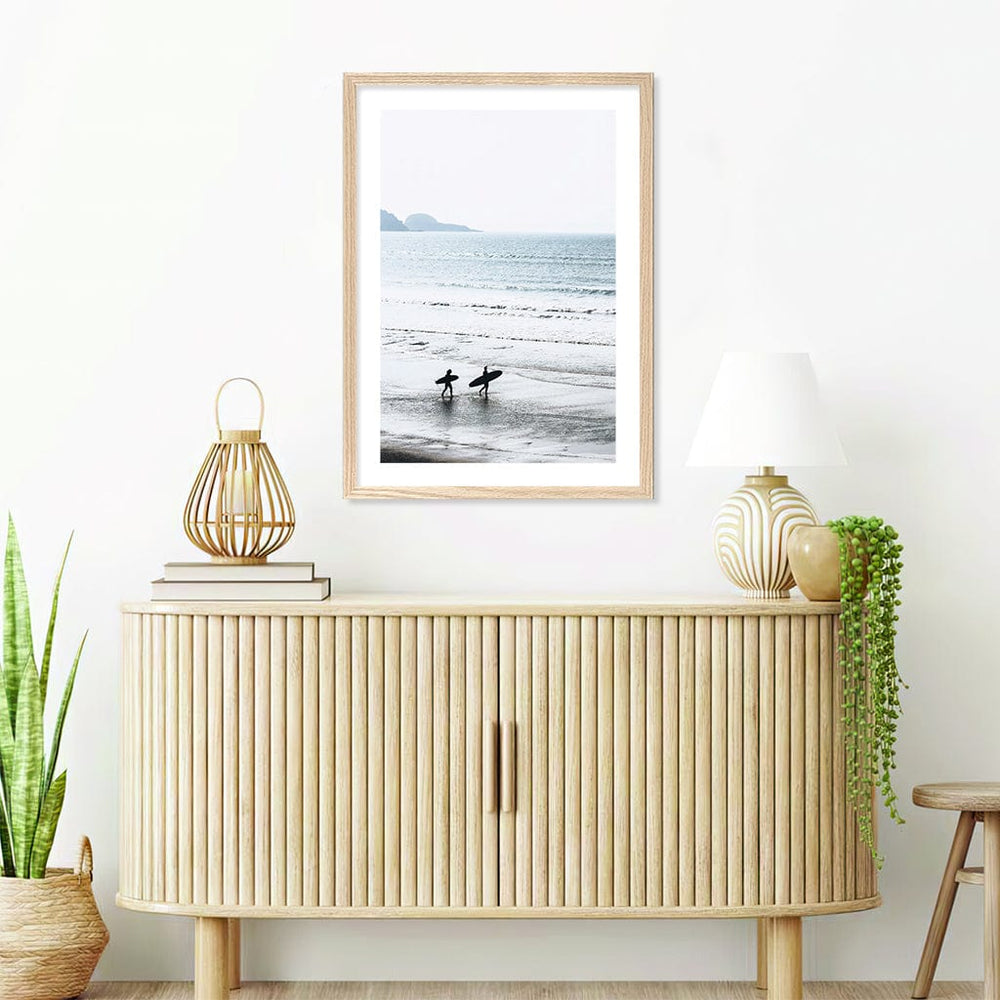 Morning Surf Wall Art Print from our Australian Made Framed Wall Art, Prints & Posters collection by Profile Products (Australia) Pty Ltd