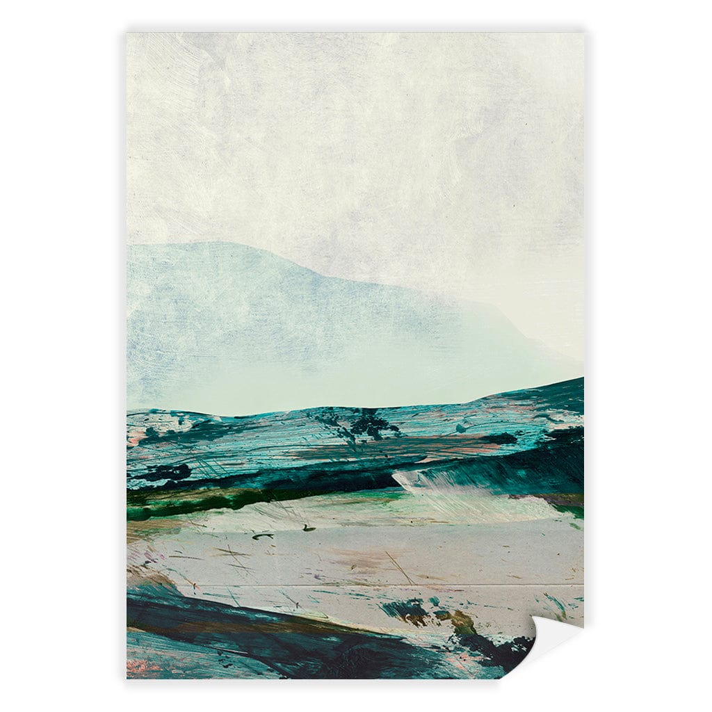 Mountains Abstract Wall Art Print by Dan Hobday A4 (21 x 29.7cm) / Print Only / No Border from our Australian Made Framed Wall Art, Prints & Posters collection by Profile Products (Australia) Pty Ltd
