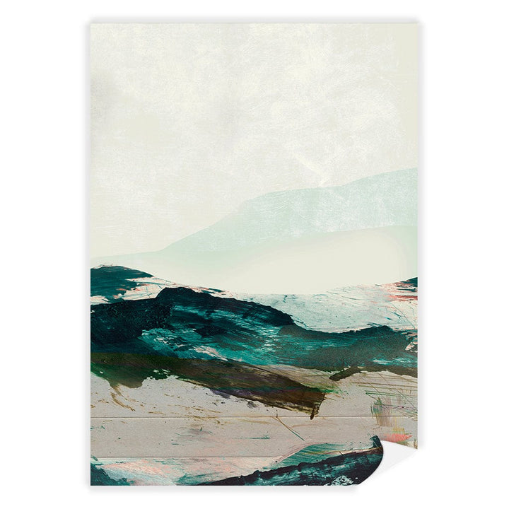 Mountains No2 Abstract Wall Art Print by Dan Hobday A4 (21 x 29.7cm) / Print Only / No Border from our Australian Made Framed Wall Art, Prints & Posters collection by Profile Products (Australia) Pty Ltd