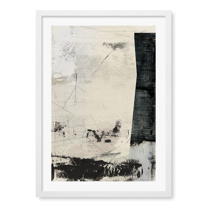 Movement Abstract Wall Art Print by Dan Hobday A4 (21 x 29.7cm) / Matte White Frame / White Border from our Australian Made Framed Wall Art, Prints & Posters collection by Profile Products (Australia) Pty Ltd