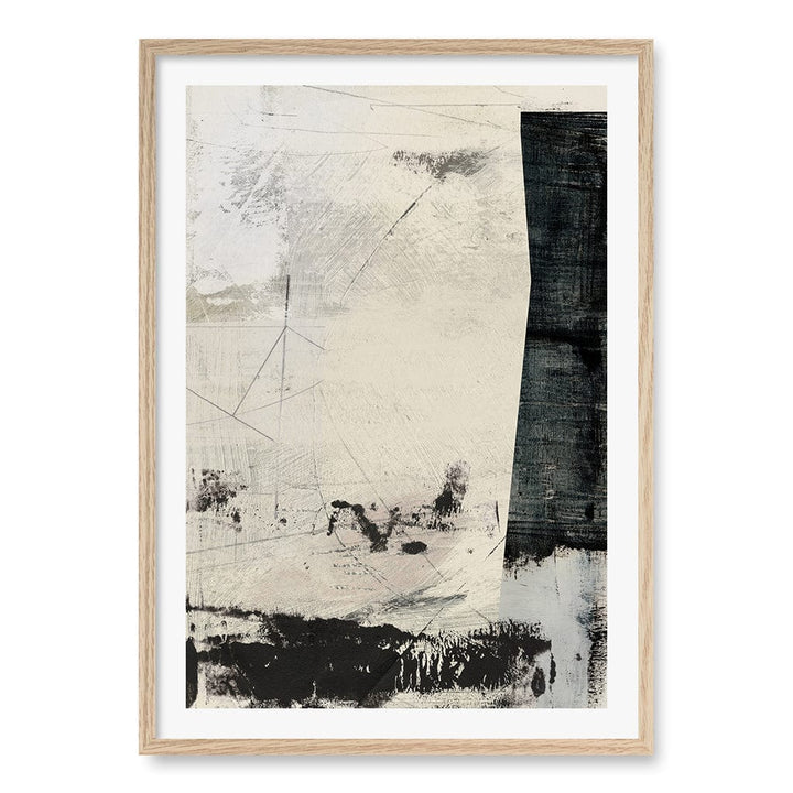 Movement Wall Art Print A1 (59.4 x 84.1cm) / Natural Oak Frame / White Border from our Australian Made Wall Art collection by Profile Australia