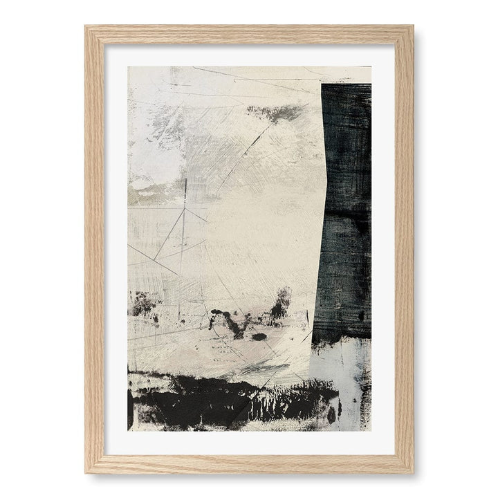 Movement Wall Art Print A3 (29.7 x 42cm) / Natural Oak Frame / White Border from our Australian Made Wall Art collection by Profile Australia