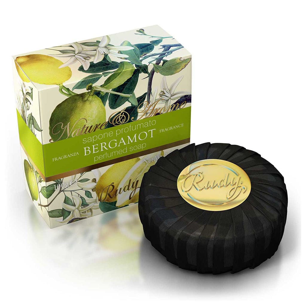 Nature and Arome Bergamot Soap Bar (100g) from our Luxury Bar Soap collection by Rudy Profumi