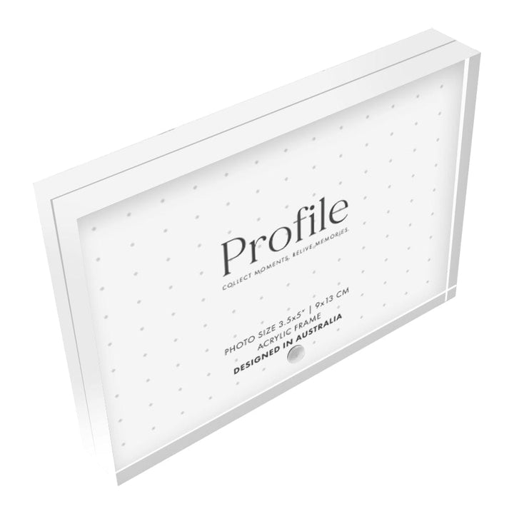 Newtown Acrylic Photo Block Set 3.5x5in - Pack of 3 from our Acrylic Display Frames collection by Profile Products (Australia) Pty Ltd