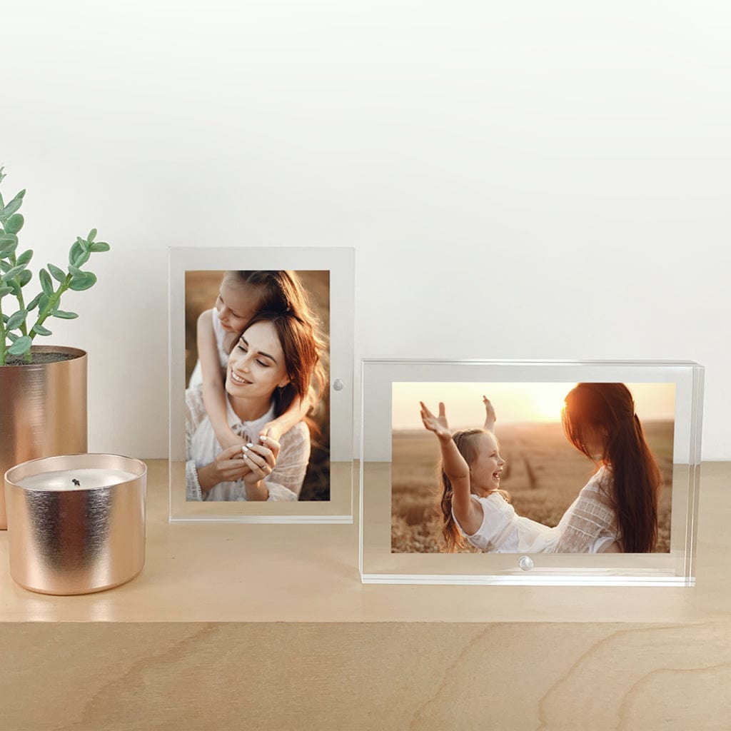 Newtown Acrylic Photo Block Set 4x6in - Pack of 3 from our Acrylic Display Frames collection by Profile Products (Australia) Pty Ltd