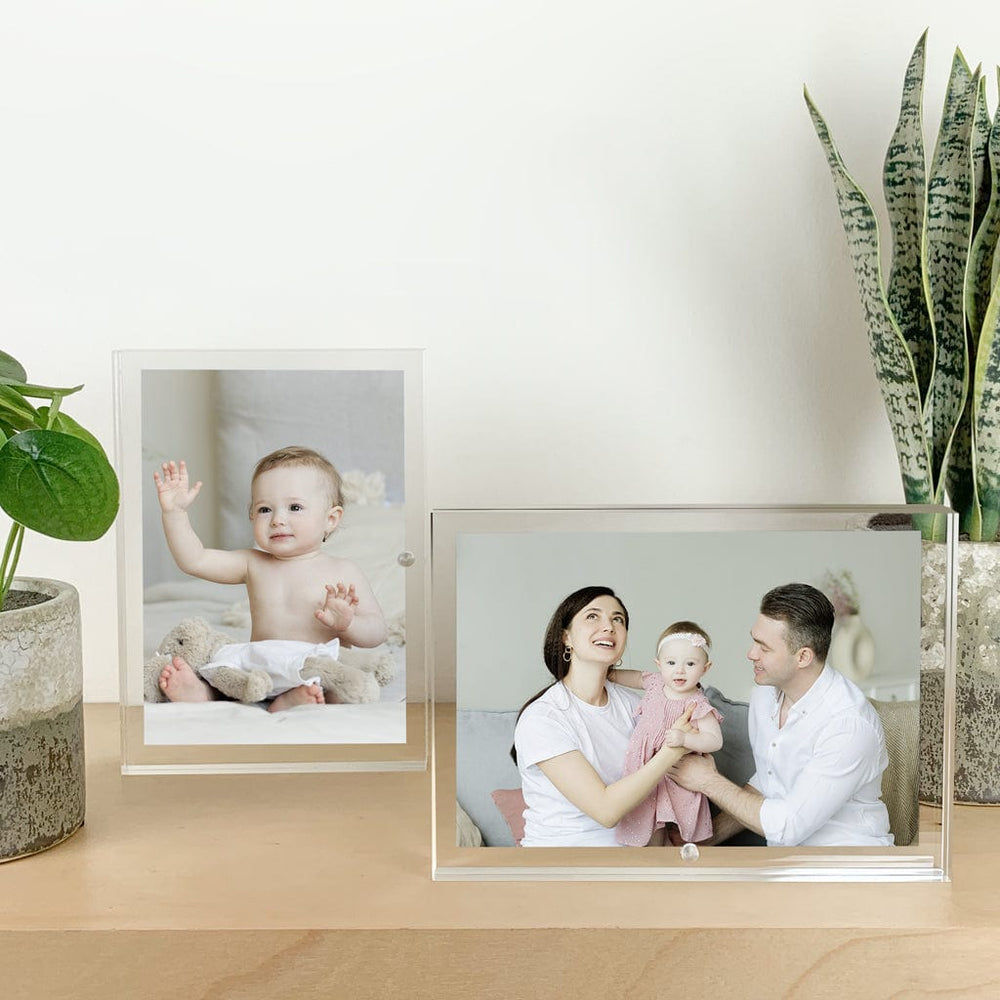 Newtown Acrylic Photo Block Set 5x7in - Pack of 3 from our Acrylic Display Frames collection by Profile Products (Australia) Pty Ltd