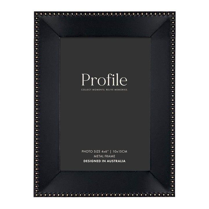 Noble Black Metal Frame Value Pack 4x6 (2 pack bundle) from our Metal Photo Frames collection by Profile Products (Australia) Pty Ltd