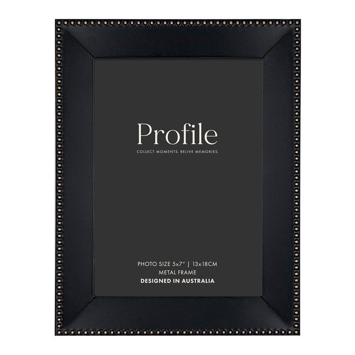 Noble Black Metal Frame Value Pack 5x7 (2 pack bundle) from our Metal Photo Frames collection by Profile Products (Australia) Pty Ltd