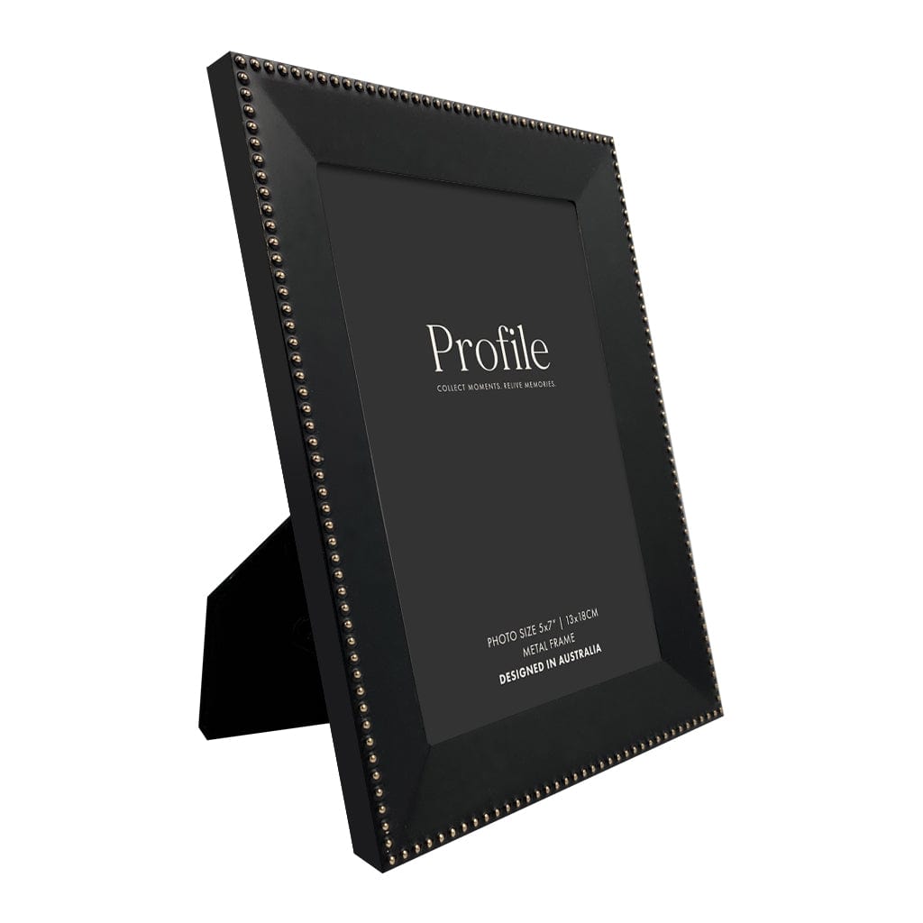 Noble Black Metal Frame Value Pack 5x7 (2 pack bundle) from our Metal Photo Frames collection by Profile Products (Australia) Pty Ltd